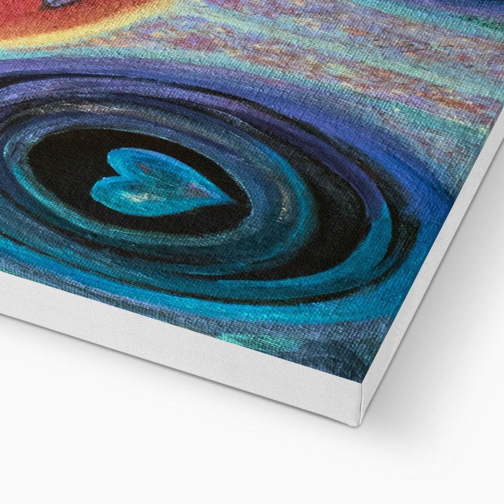 A Love Out of This World Canvas - Amja Unabashedly