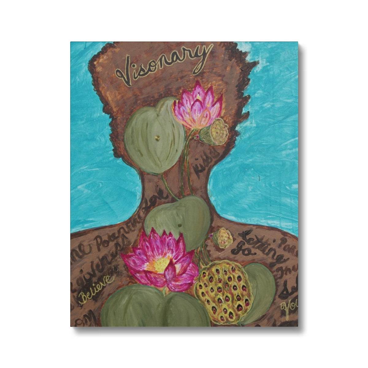 Messages In Your Mud Canvas - Amja Unabashedly