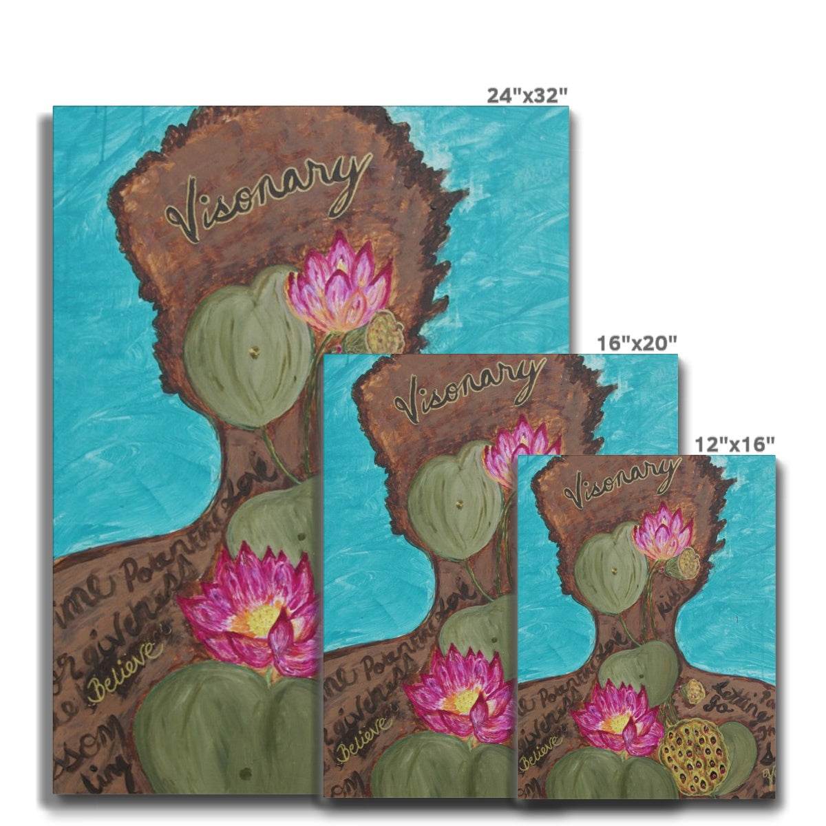Messages In Your Mud Canvas - Amja Unabashedly