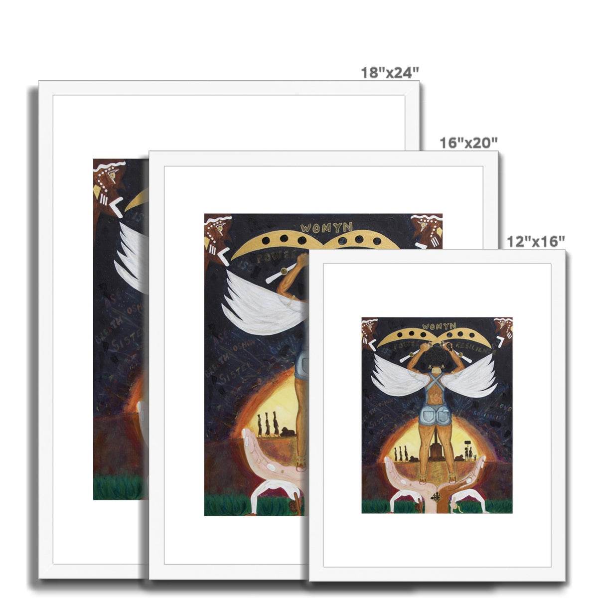 Risen Paper Print - Amja Unabashedly