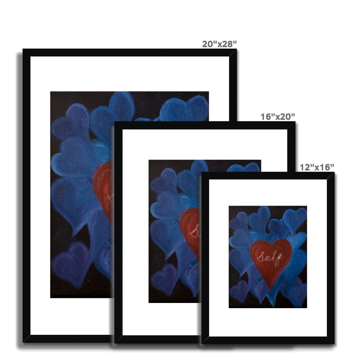 Love Of Self Framed Paper Print - Amja Unabashedly