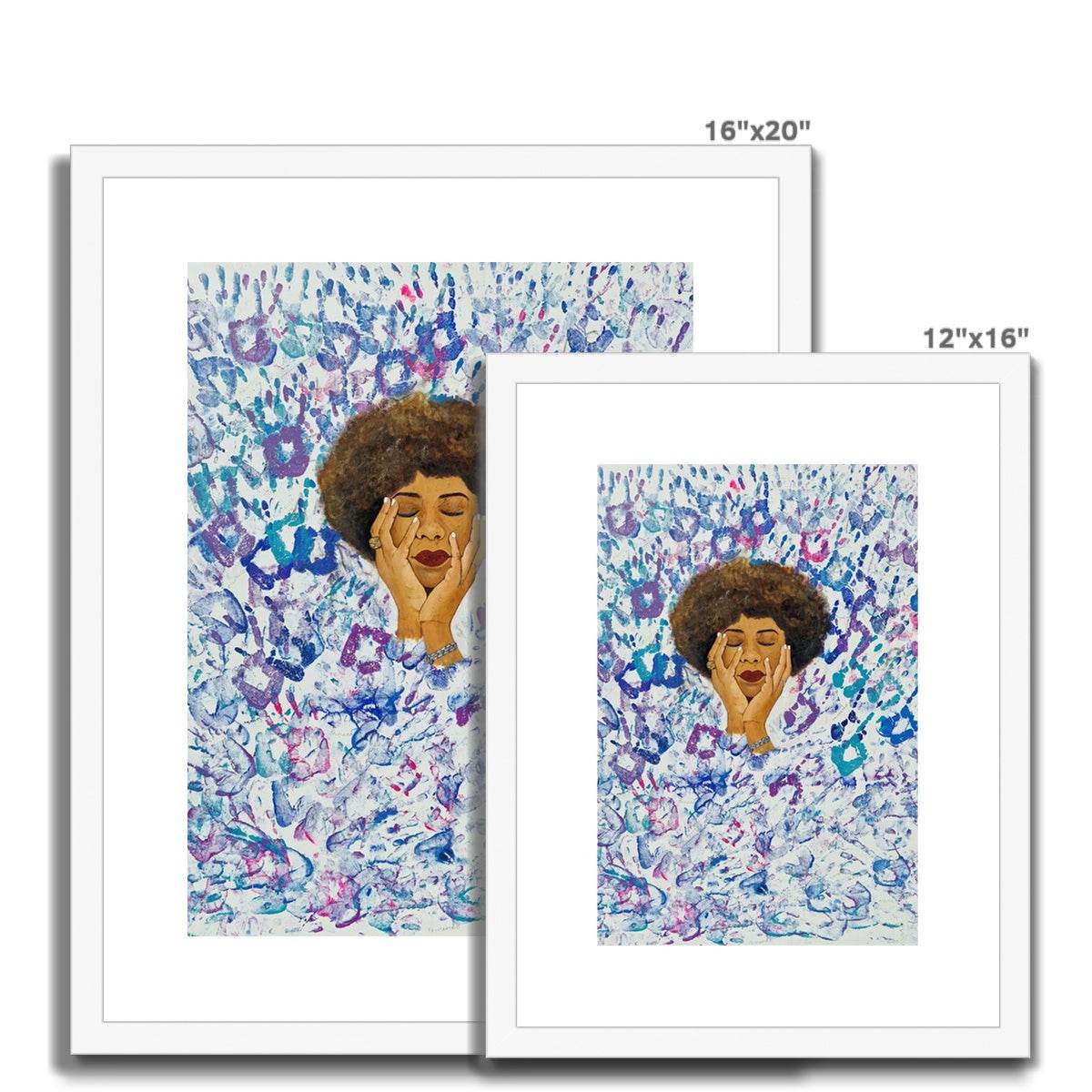 Your Hands Paper Print - Amja Unabashedly