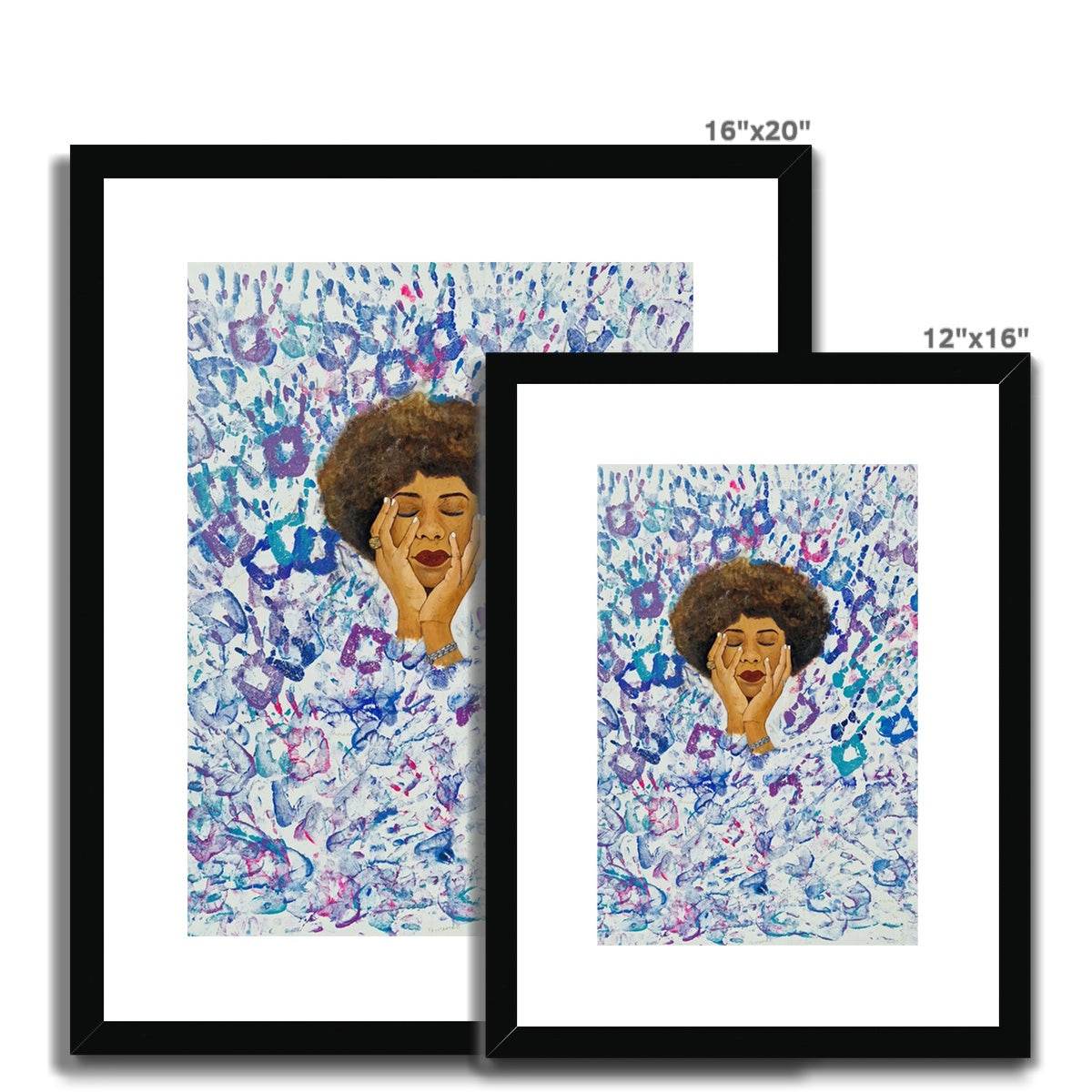 Your Hands Paper Print - Amja Unabashedly