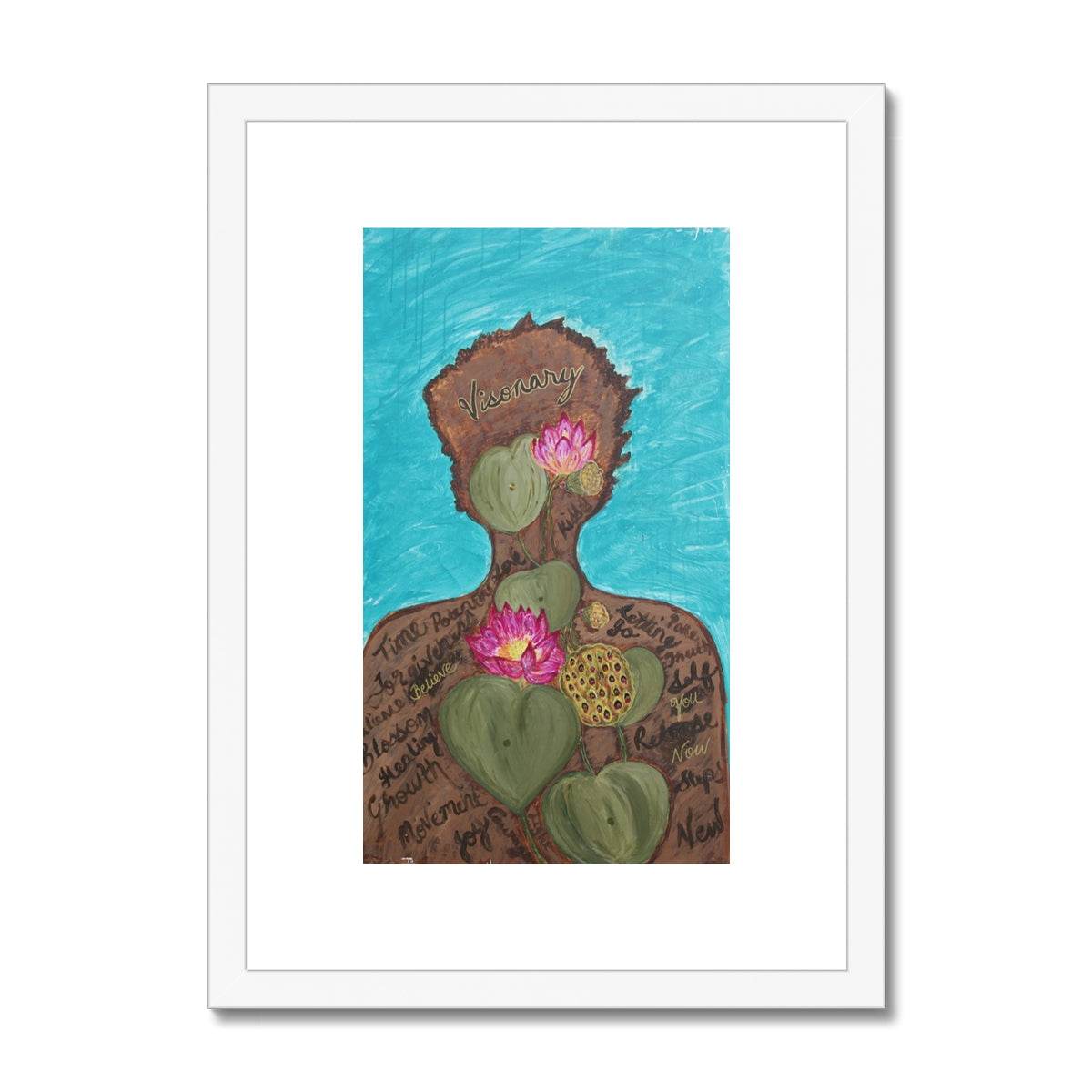 Messages In Your Mud Paper Print - Amja Unabashedly