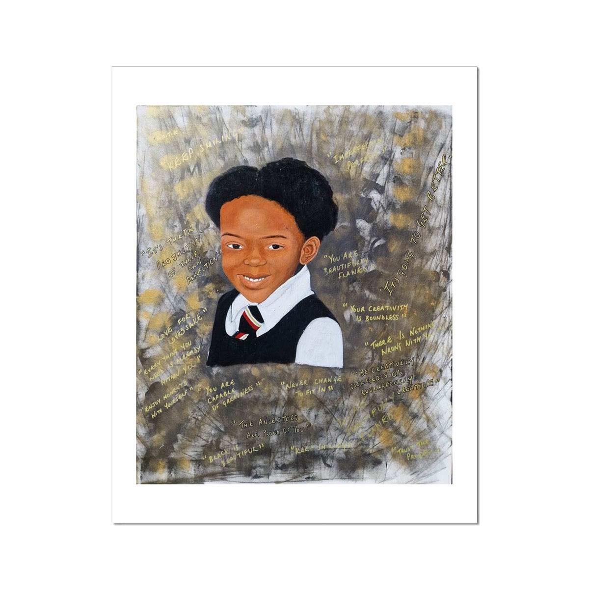 Inner-Child, Inner-Voice Fine Art Print (Limited Edition) - Amja Unabashedly