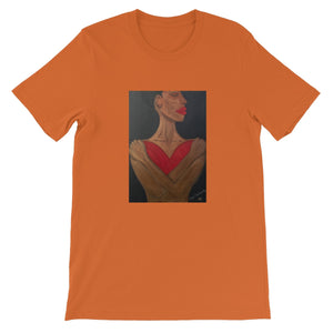A Heart to Hold Tops Unisex Short Sleeve T-Shirt - Amja Unabashedly