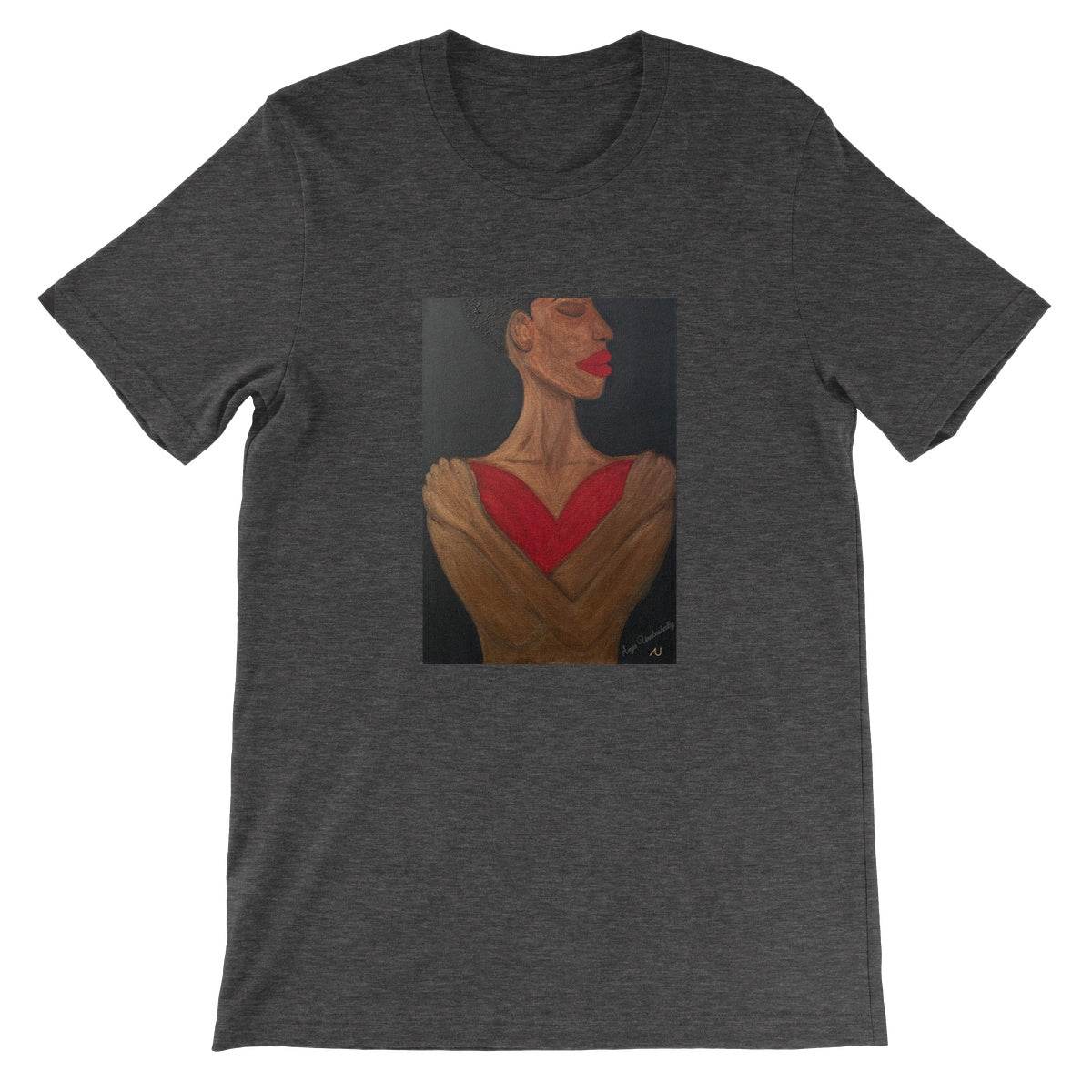 A Heart to Hold Unisex Short Sleeve T-Shirt - Amja Unabashedly