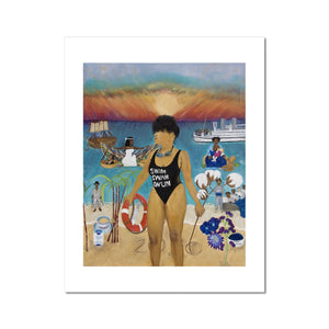 Swim, Swam, Swum Fine Art Print (Limited Edition) - Amja Unabashedly