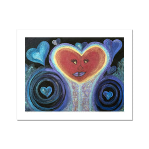 A Love Out of This World Fine Art Print - Amja Unabashedly