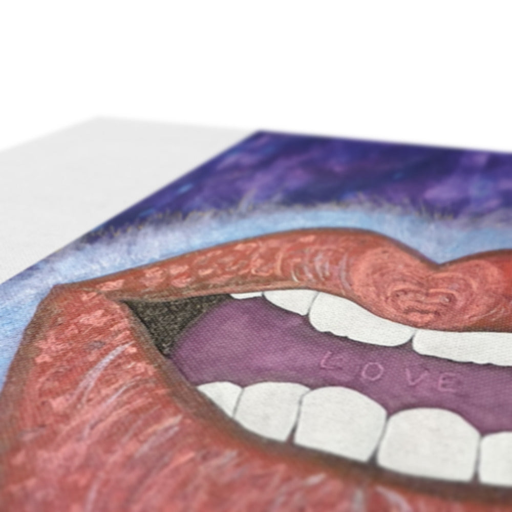 LoveLee Lips Canvas