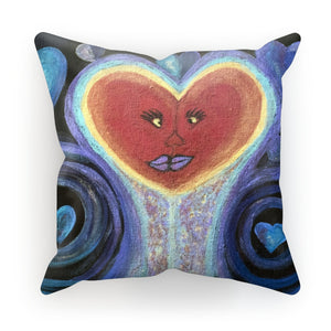 A Love Out of This World Cushion - Amja Art