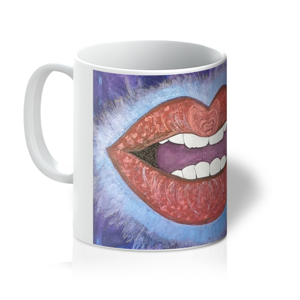 LoveLee Lips Mug - Amja Art