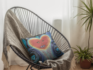 A Love Out of This World Cushion