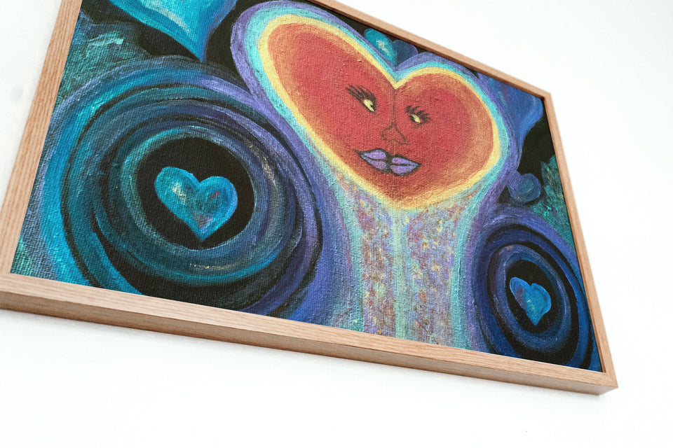 A Love Out of This World Framed & Mounted Print