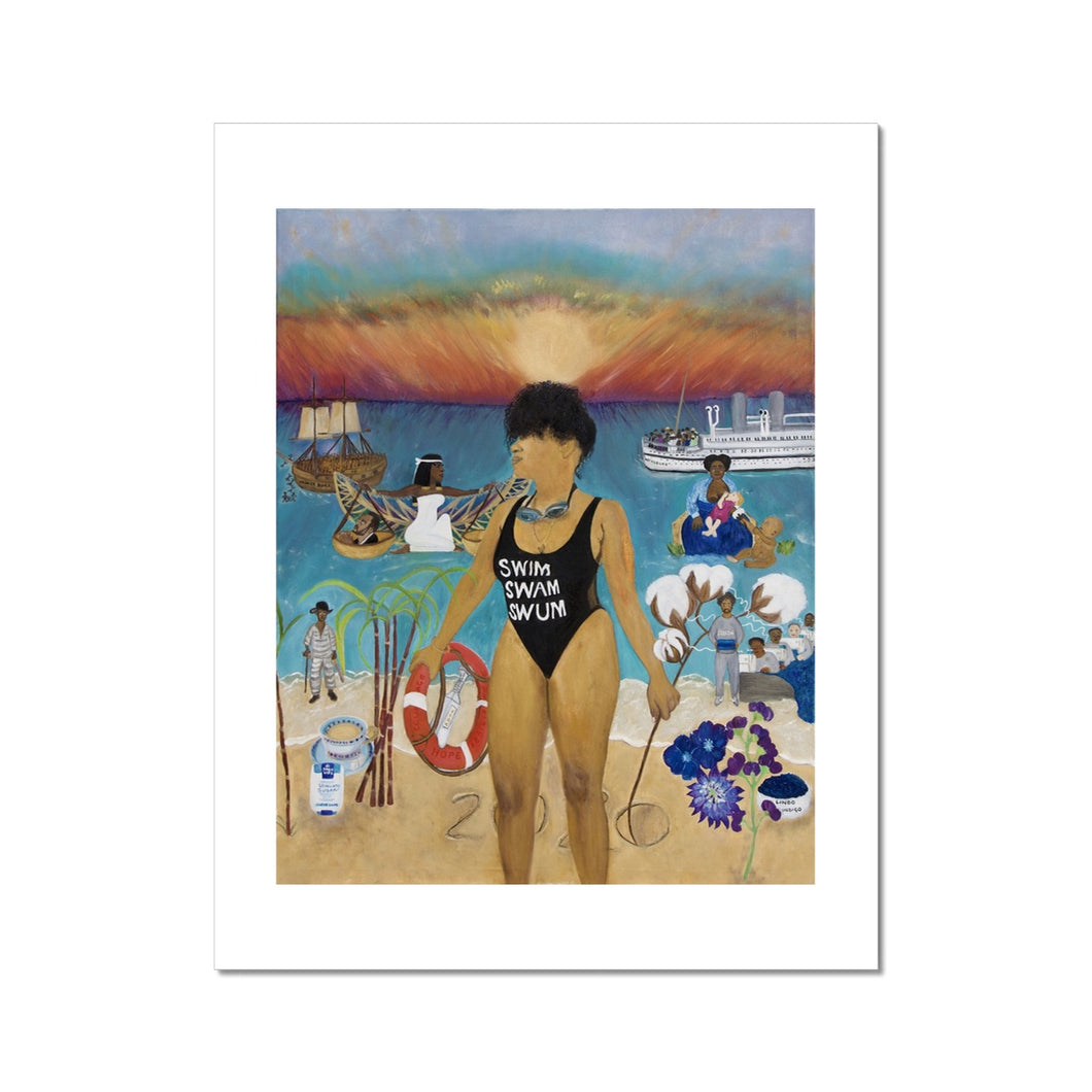 Swim, Swam, Swum Fine Art Print (Limited Edition)