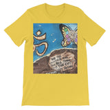 " Kiss the Universe" All People Short Sleeve T-Shirt - Amja Art