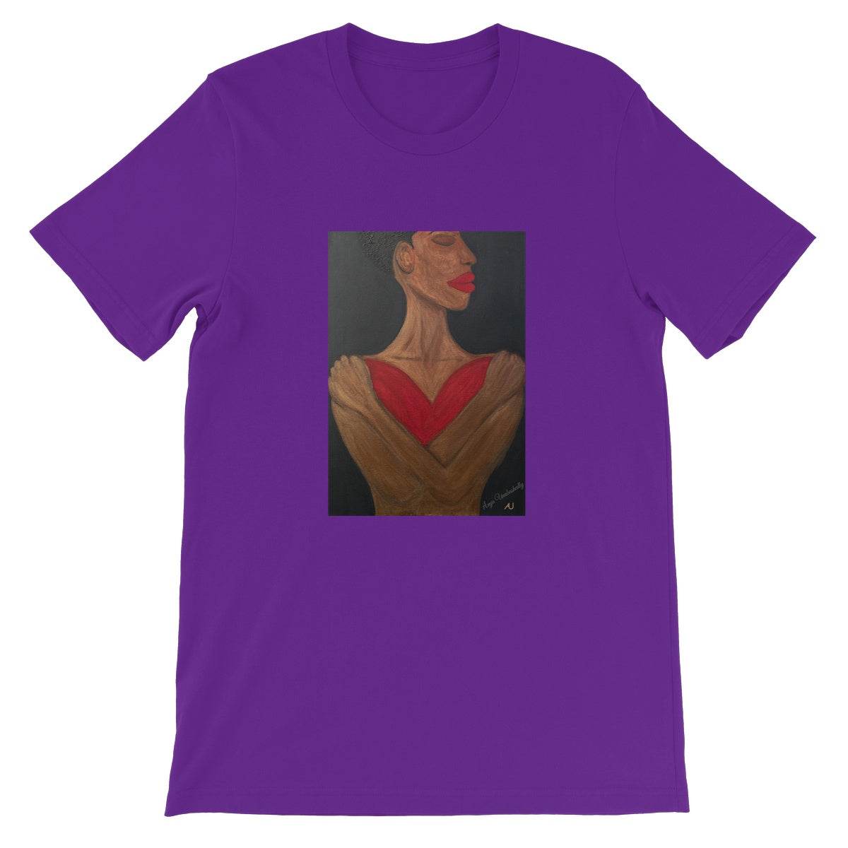 A Heart to Hold Unisex Short Sleeve T-Shirt - Amja Unabashedly