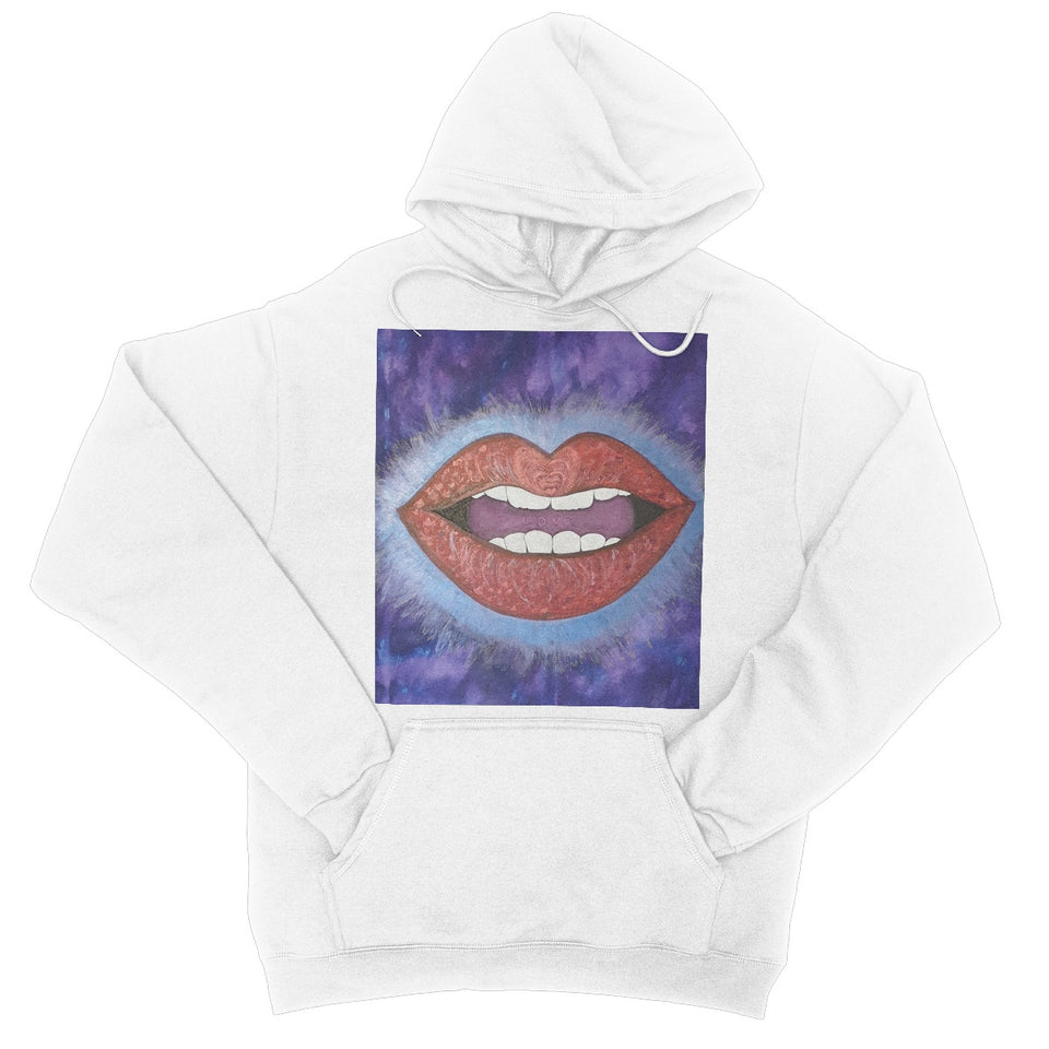 LoveLee Lips College Hoodie - Amja Art