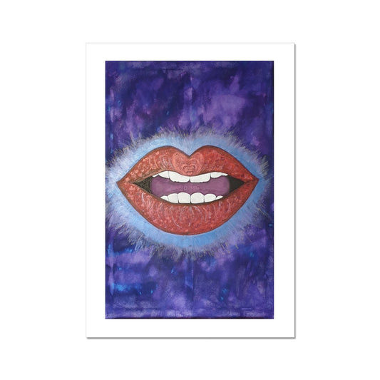 LoveLee Lips Fine Art Print - Amja Unabashedly