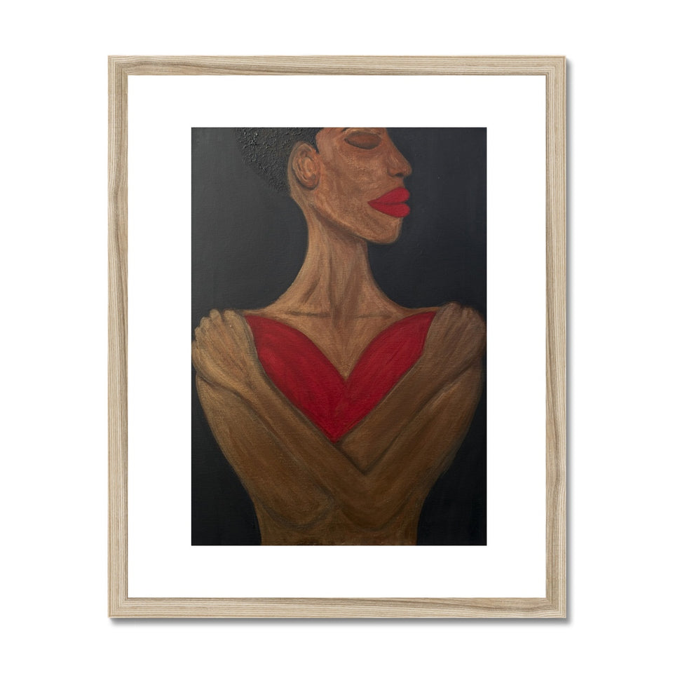 A Heart to Hold Framed & Mounted Print